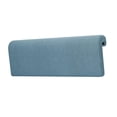 thumbnail image 3 of Cojín de cabecera de esponja suave con soporte para almohada individual, ideal para dormitorios y oficinas. Azul, 3 of 9