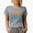 Heather Grey, variant on Coach Crew, Groovy Retro Wavy Text Merch Gift, White T-Shirt, 3XL