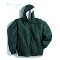 thumbnail image 1 of Tri-Mountain Bay Watch 3600 Nylon hooded jacket, 5X-Large Tall, Forest Green, 1 of 2