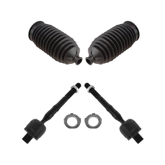 Tie Rod End and Steering Bellows Kit 4 Piece - Compatible with 2006 - 2009 Mercury Milan 2007 2008
