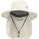 thumbnail image 1 of Ponytail Sun Bucket Hats for Women Men Wide Brim UPF 50+ Fishing & Beach Hats, 1 of 5
