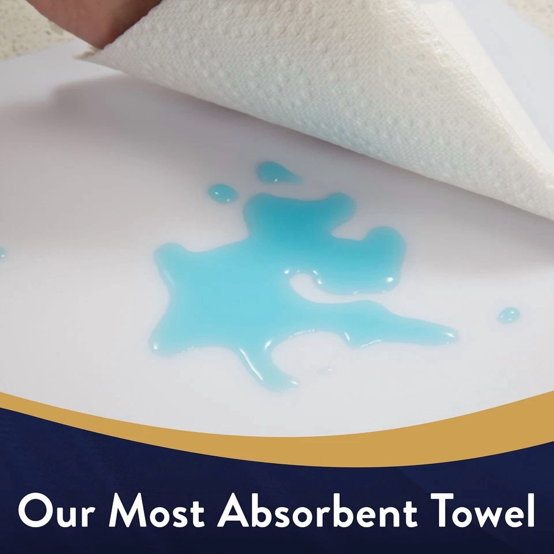 Ultra Strong Premium 2-Ply Paper Towels Soft Texture 6 Double Rolls For Home Us