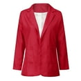 thumbnail image 3 of UPPADA Classic Blazer Jackets for Women Business Casual Boyfriend Fashion Plus Size Lightweight Work Professional Blazer, 3 of 6