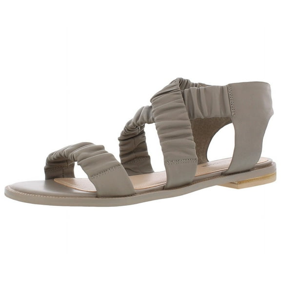 Kelsi Dagger Brooklyn RYDER Clove Open Leather Lined Cushioned Sole Sandals (6.5, Clove)