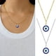 thumbnail image 5 of Colgantes De Ojo Azul De Moda, Gargantillas, Collar De Abalorios De Aleación Para Mujeres Y Hombres, Collares De Cadena Speravity AP007568-02, 5 of 6