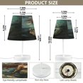thumbnail image 2 of Table Lamp Medium 7.9x11.8 Inches Table Lamps Night Light Tools & Home Improvement Bedroom Lamp Guest Room Lamp Study Lamp Office Lamp Beautiful Mermaid, 2 of 7