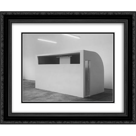 Absalon 2x Matted 24x20 Black Ornate Framed Art Print 'Cell No. 4 (Prototype)'