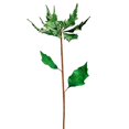 thumbnail image 1 of Vickerman RX193504 32 in. Green Glitter Poinsetta Spray - 2 per Bag, 1 of 1