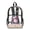 Axolotl Book Pattern Pink, variant on SEANATIVE Kids Clear Backpack with Front Pocket Adjustable Straps Transparent Clear Bag Girls Travel Stadium School Bags PVC Bookbag, Cute Axolotl Strawberry Heart-shaped Pattern Pink