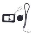 thumbnail image 2 of Action 5 Pro Silicone Case Soft Anti Collision Sports Camera Cover with Lens Cap Lanyard, 2 of 7