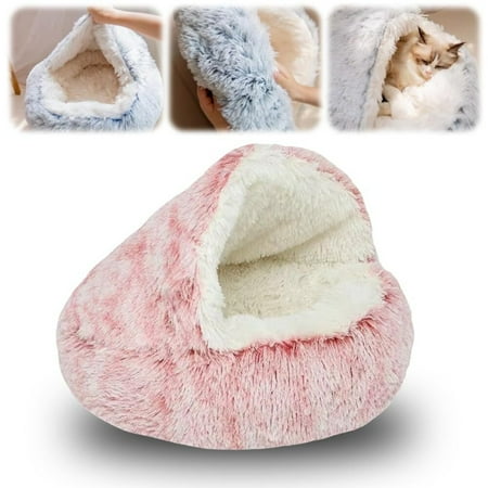 2026 New Portable Fluffy Cat Beds for Indoor Use Durable & Soft!