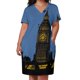 thumbnail image 3 of Vestido de noche con bolsillos sueltos y linograbado del Big Ben de Londres, falda de mujer, vestido elegante, ropa femenina, 3 of 7