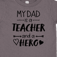 thumbnail image 4 of Inktastic My Dad is a Teacher and a Hero Boys or Girls Toddler T-Shirt, 4 of 5
