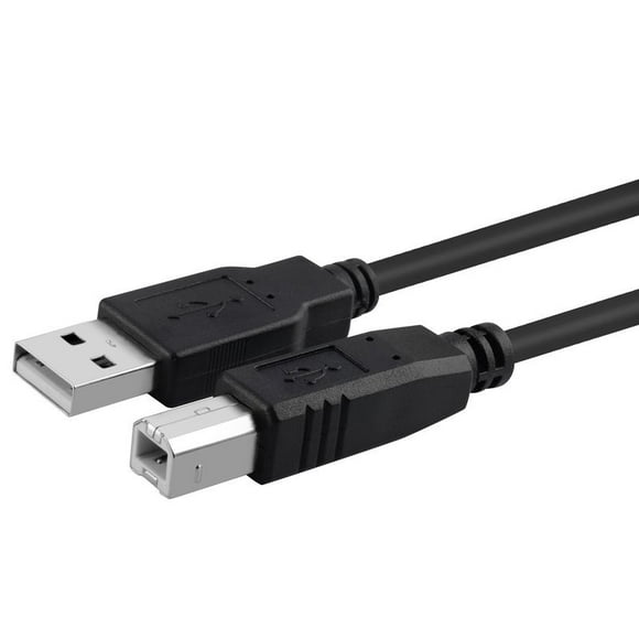 axGear 6Ft 6F USB 2.0 Type Ab A Male To B Male Cable A-B MM Cord Wire 1.8M For Printer