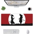 thumbnail image 2 of Japanese Samurai Battle Gaming Mouse Pad Large XL Desk Mat Long Extended Pads Big Mousepad for Home Office Decor Accessories 31.5 X 11.8 Inch, 2 of 6