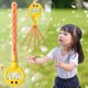 thumbnail image 5 of 32 agujeros Cartoon Blowing Bubbles Toy 5 Claw Bubble Stick para niños (amarillo), 5 of 6