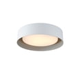 thumbnail image 1 of Bromi Design B4106WG Lynch White Flush Mount Ceiling Light, 1 of 2