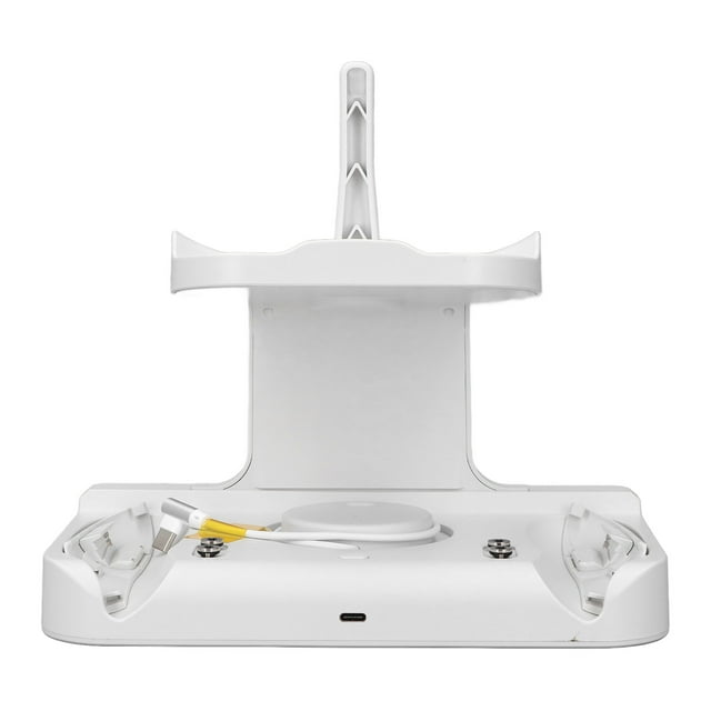 Support de Chargement pour Contrôleur VR avec Éclairage RVB, Charge Rapide, 2 Piles Rechargeables pour Casque VR et Contrôleurs