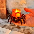 thumbnail image 2 of 6 Pack Halloween Flameless Candles Battery Operated LED Spider Tealight Candles for Halloween Home Decorations, Light Up Halloween Decorations Indoor for Table Party Office Fireplace Halloween Gifts, 2 of 7