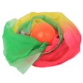 thumbnail image 1 of Bola de hilo naranja de 1,5 m para ejercicios de estiramiento y rendimiento coloridos, entrenamiento de fuerza suave de Tai Chi, 1 of 8