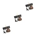 thumbnail image 3 of relayinert Rearview Mirror Pendant Fittings Car Pendants Automobile Interior Accessory Type 1 3Set, 3 of 6