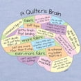 thumbnail image 3 of CafePress - Quilter's Brain Toddler T Shirt - Cute Toddler T-Shirt, 100% Cotton, 3 of 4