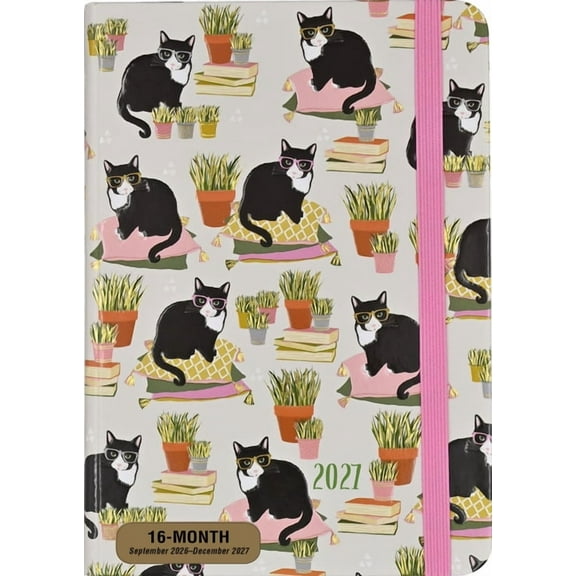 2027 Smarty Cats Weekly Planner (16 Months, Sept 2026 to Dec 2027), (Paperback)