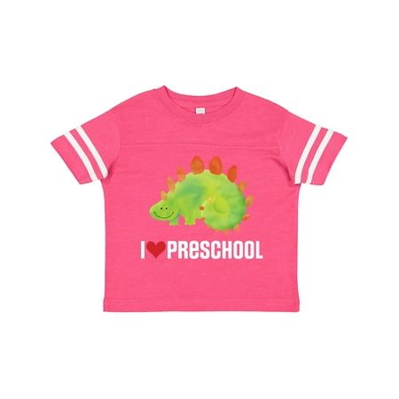 

Inktastic Preschool Dinosaur Back to School Gift Toddler Boy or Toddler Girl T-Shirt