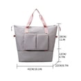 thumbnail image 1 of Nylon Shoulder Crossbody Bag Canvas With Large Capacity And Multiple Compartments Cloth, 1 of 2
