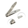 thumbnail image 3 of Unique Bargains 1 Pc Portable Small Mouth Nail Clipper for Women for Men Gray Gold Tone, 3 of 7