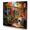 thumbnail image 2 of Designart "Bath Laundry City Oasis I" Bath & Laundry Canvas Art Print, 2 of 5