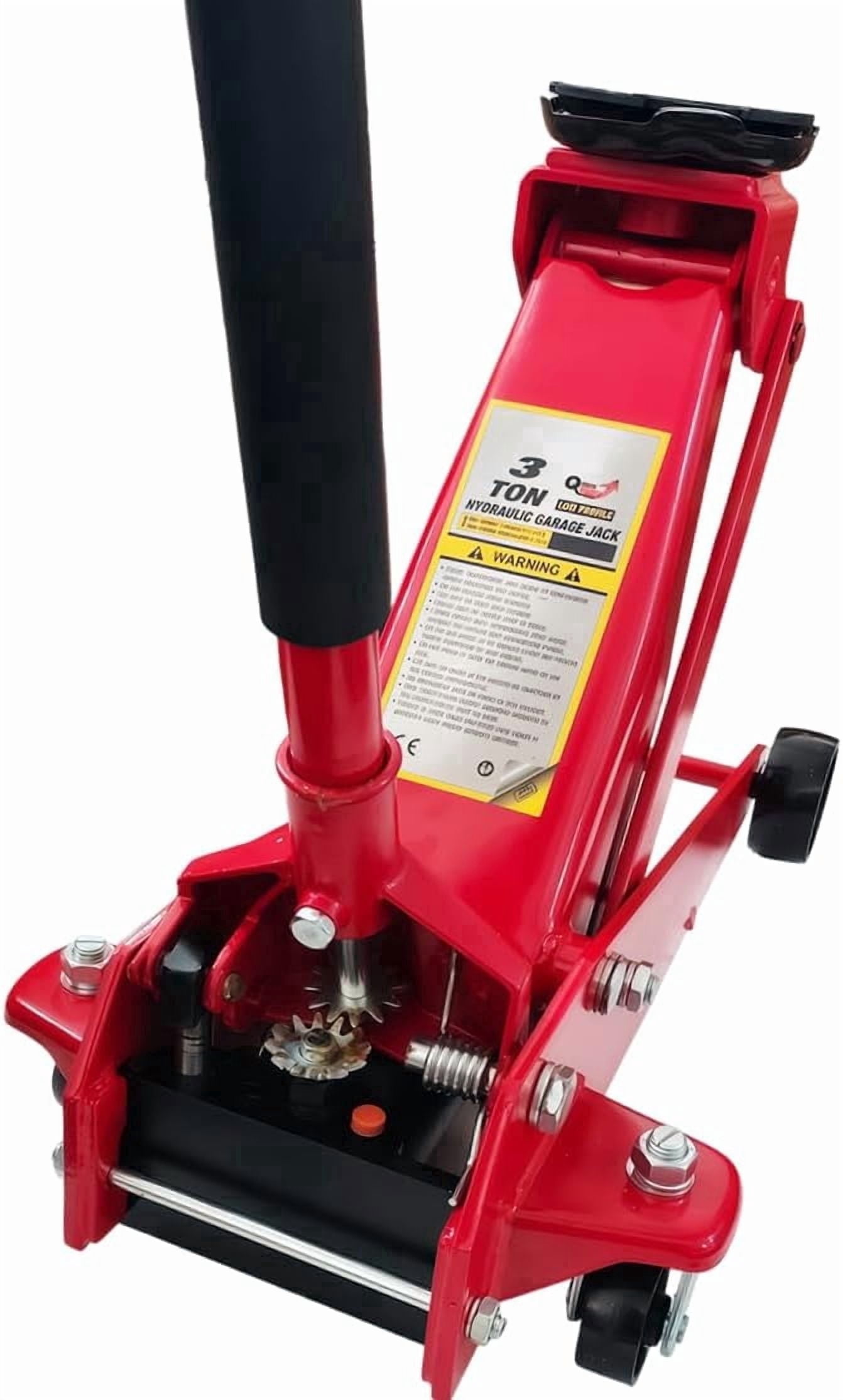 Pro-Lift Durable Steel Low Profile 2 Ton Floor Jack F-767 Grey