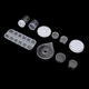 thumbnail image 5 of 10Pcs Cosmetic Containers Dustproof Waterproof Widely Used Durable PP Sample Containers for Makeup Jewelry Glitter, 5 of 5