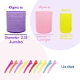 thumbnail image 3 of Self Grip Hair Rollers Set 30 Pcs, Hair Rollers with Clips, Jumbo Hair Roller Include 60mm 45mm 36mm, Hair Rollers for Long Medium Short Hair, Salon Hairdressing Rollers,Best Gifts for Woman, 3 of 8
