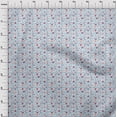 thumbnail image 4 of oneOone Polyester Spandex Light Blue Fabric Beach Sewing Craft Projects Fabric Prints By Yard 56 Inch Wide, 4 of 4