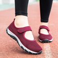 thumbnail image 4 of Zapatillas de deporte de verano 2022, zapatos de mujer para mamá, ocio, fondo suave, transpirable, zapatos para caminar de malla de aire, deportes para correr, 4 of 5