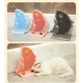 thumbnail image 3 of Wall Cat Self Groomer - Masajeador facial de gato con campana de hierba gatera, extraíble, respetuoso con la piel, forma de pez, poste de frotamiento, esquina, 3 of 6