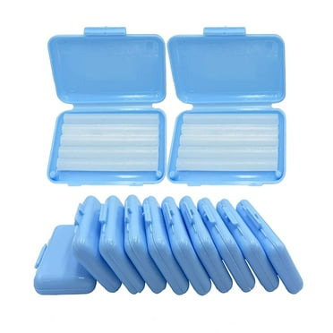 Orthodontic Wax for Braces, 10 Pack Dental Wax Brace Wearer Wax for Relieving Irritation and Pain, Blue Mint Flavor