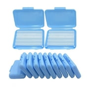 Orthodontic Wax for Braces, 10 Pack Dental Wax Brace Wearer Wax for Relieving Irritation and Pain, Blue Mint Flavor