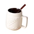 thumbnail image 3 of Taza para fondue de chocolate con tenedor, olla para fondue, taza para derretir chocolate dulce, para películas Blanco, 3 of 8