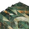 thumbnail image 2 of Green Gold Marble Shower Curta inch 72x72 inch For Bathroom, Waterproof Fabric Quick Dry Soft Decoration Set, 2 of 5
