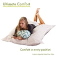 thumbnail image 4 of Majestic Home Goods Decorative Steel Micro-velvet Floor Pillow, 4 of 5