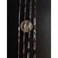 thumbnail image 5 of Real 14k Solid Gold Paperclip Chain Bracelet 2.2MM - 3.8MM, 14k Rose and White Gold Women Bracelet,Fancy Gold Bracelet,14k Gold Paperclips (Width:3.2MM (ROSE); Bracelet length:7.5;), 5 of 6