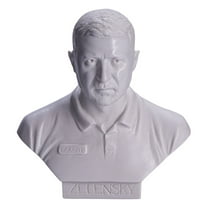 danila-souvenirs Ukrainian President Volodymyr Zelensky Marble Bust Statue Sculpture 6'' (15 cm)