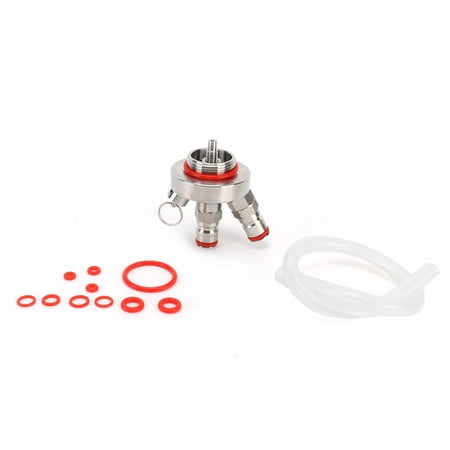 

Octpeak Mini Keg Beer Dispenser Kit Stainless Steel Ball Beer Dispenser Relief Valve Fo