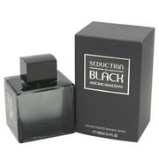 Antonio Banderas Seduction In Black Eau De Toilette Spray for Men 3.4 oz.