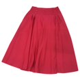 thumbnail image 2 of IROINNID Comfort Waist Short Skirts For Women Fashion Casual Skirt With Vintage High Waist Pleated Skirt Solid Color Skirt, 2 of 3
