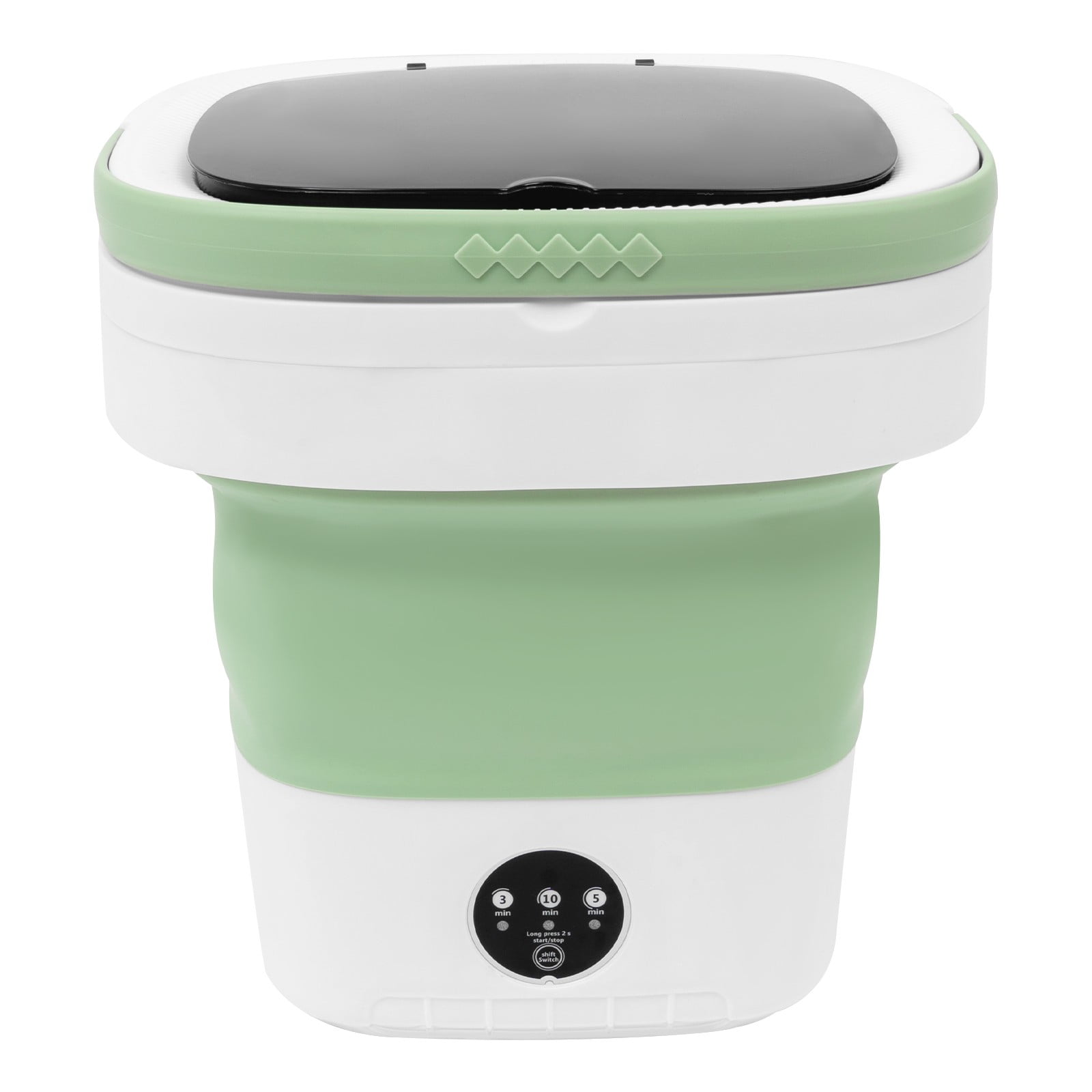 12L Portable Washer Machine, Mini Washing Machine, ABS & PP Durable Construction, Compact Dorm Laundry Washer for Underwear Socks