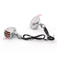 thumbnail image 2 of Turn Signal Blinker Indicator For Harley Chopper Sportster Dyna Softail Chrome, 2 of 4