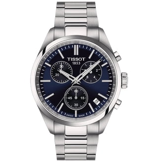 Tissot Men's PRS 516 Blue Dial Watch - T1316171104200 - Walmart.com